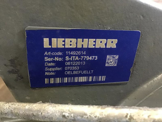 Liebherr Rear Axle - Achterass: afbeelding 2 Liebherr Rear Axle - Achterass: afbeelding 2