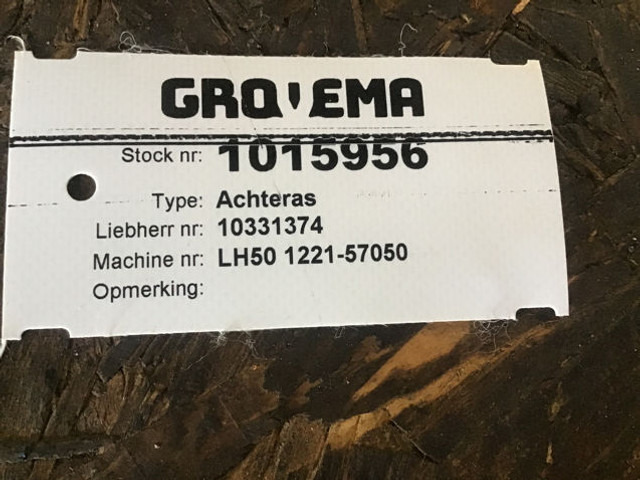 Liebherr Rearaxle - Achterass: afbeelding 1 Liebherr Rearaxle - Achterass: afbeelding 1