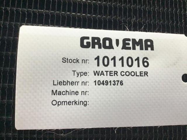 Nieuw Radiateur Liebherr Watercooler: afbeelding 11