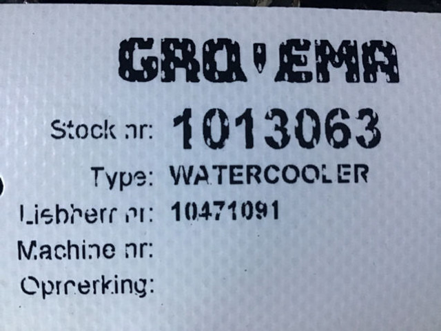 Liebherr Watercooler - Radiateur: afbeelding 3 Liebherr Watercooler - Radiateur: afbeelding 3