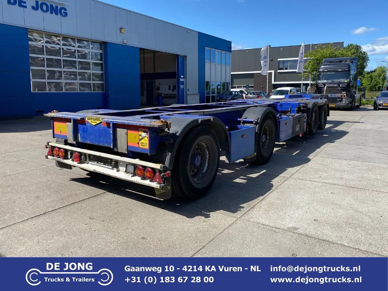 Broshuis 2Connect 2AKCC / 4 Axles / 3x Steering Axle / 2x Lift Axle - Containertransporter/ Wissellaadbak oplegger: afbeelding 1 Broshuis 2Connect 2AKCC / 4 Axles / 3x Steering Axle / 2x Lift Axle - Containertransporter/ Wissellaadbak oplegger: afbeelding 1