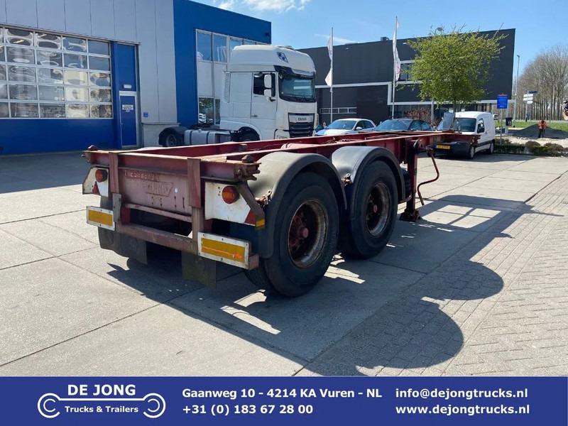 Burg 20 FT Container Chassis / BPW - Containertransporter/ Wissellaadbak oplegger: afbeelding 1 Burg 20 FT Container Chassis / BPW - Containertransporter/ Wissellaadbak oplegger: afbeelding 1