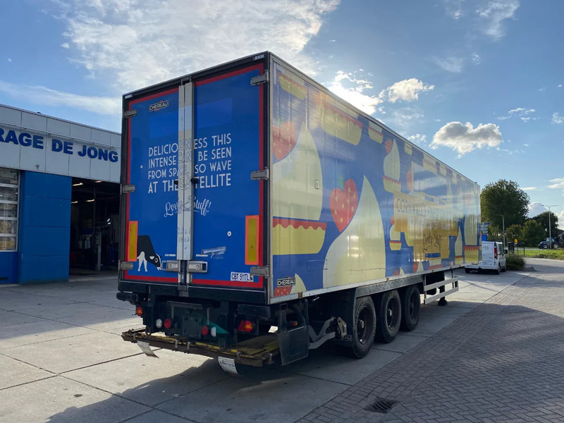 Koelwagen oplegger Chereau Frigo / 7 cm walls / BPW Disc / Carrier Vector: afbeelding 6