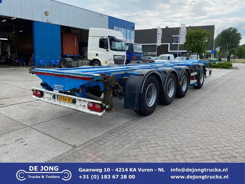 D-Tec CT-43-04D VCC-05 Combitrailer / 4 Axles / 1x Lift Axle - Containertransporter/ Wissellaadbak oplegger: afbeelding 1 D-Tec CT-43-04D VCC-05 Combitrailer / 4 Axles / 1x Lift Axle - Containertransporter/ Wissellaadbak oplegger: afbeelding 1