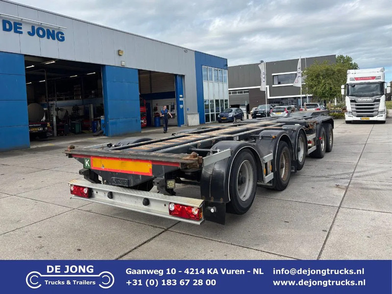 D-Tec CT-60-05D / 5 Axles / 3x Steering Axle / 4x Lift Axle / BPW - Containertransporter/ Wissellaadbak oplegger: afbeelding 1 D-Tec CT-60-05D / 5 Axles / 3x Steering Axle / 4x Lift Axle / BPW - Containertransporter/ Wissellaadbak oplegger: afbeelding 1