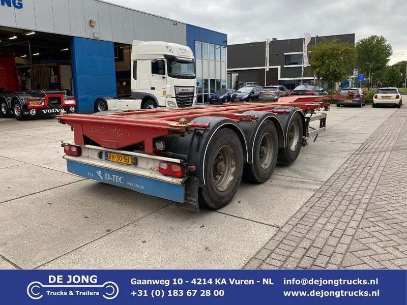 D-Tec FT-43-03V / Flexitrailer / 2x Extendable / BPW / 1x Lift Axle - Containertransporter/ Wissellaadbak oplegger: afbeelding 1 D-Tec FT-43-03V / Flexitrailer / 2x Extendable / BPW / 1x Lift Axle - Containertransporter/ Wissellaadbak oplegger: afbeelding 1