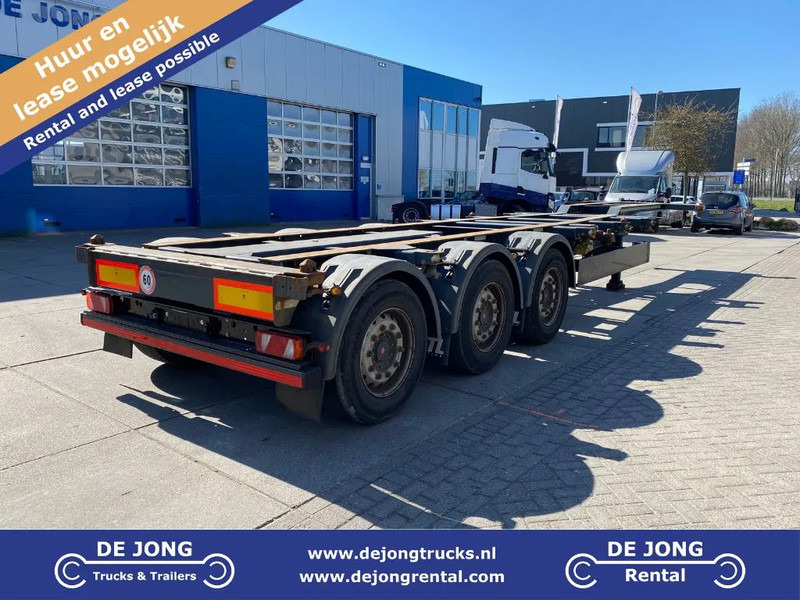 Kögel S24-2 Container Chassis / SAF + Disc / 1x Extendable / 1x Lift Axle - Containertransporter/ Wissellaadbak oplegger: afbeelding 1 Kögel S24-2 Container Chassis / SAF + Disc / 1x Extendable / 1x Lift Axle - Containertransporter/ Wissellaadbak oplegger: afbeelding 1