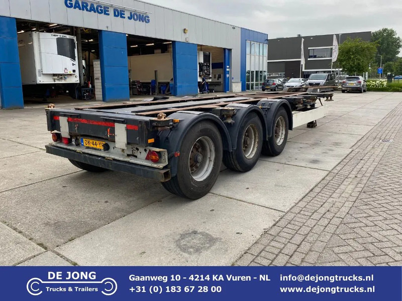 Kögel SW24 Container Chassis / 2x Extendable / BPW + Drum - Containertransporter/ Wissellaadbak oplegger: afbeelding 1 Kögel SW24 Container Chassis / 2x Extendable / BPW + Drum - Containertransporter/ Wissellaadbak oplegger: afbeelding 1