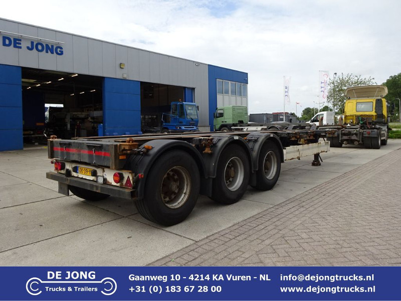 Kögel SW24 Container Chassis / 2x Extendable / BPW + Drum - Containertransporter/ Wissellaadbak oplegger: afbeelding 1 Kögel SW24 Container Chassis / 2x Extendable / BPW + Drum - Containertransporter/ Wissellaadbak oplegger: afbeelding 1