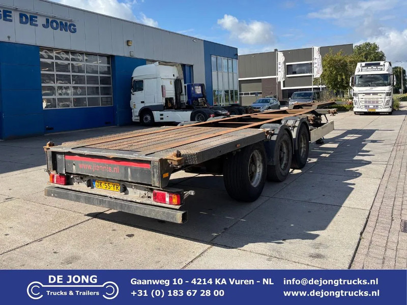 Kögel SW24 Container chassis / 40FT / BPW + Drum - Containertransporter/ Wissellaadbak oplegger: afbeelding 1 Kögel SW24 Container chassis / 40FT / BPW + Drum - Containertransporter/ Wissellaadbak oplegger: afbeelding 1