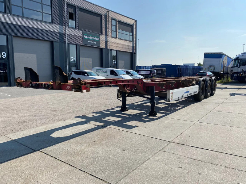 Krone SD 27 / container chassis / BPW + Disc / 1x Lift Axle - Containertransporter/ Wissellaadbak oplegger: afbeelding 4 Krone SD 27 / container chassis / BPW + Disc / 1x Lift Axle - Containertransporter/ Wissellaadbak oplegger: afbeelding 4