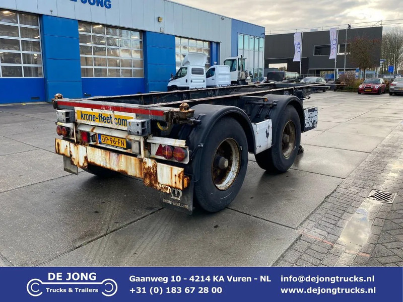 Krone SZ / 20 FT Container Chassis / BPW - Containertransporter/ Wissellaadbak oplegger: afbeelding 1 Krone SZ / 20 FT Container Chassis / BPW - Containertransporter/ Wissellaadbak oplegger: afbeelding 1