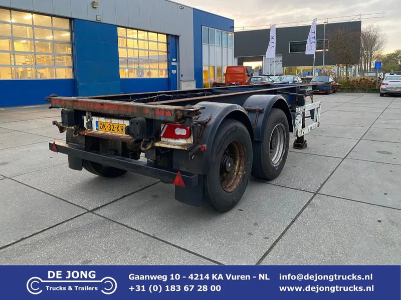 Krone SZF18 / 20 FT Container Chassis / SAF - Containertransporter/ Wissellaadbak oplegger: afbeelding 1 Krone SZF18 / 20 FT Container Chassis / SAF - Containertransporter/ Wissellaadbak oplegger: afbeelding 1