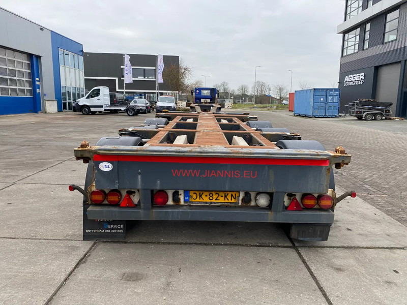 Pacton TXC 343 Multi / 3x Extendable / 1x Lift Axle - Containertransporter/ Wissellaadbak oplegger: afbeelding 2 Pacton TXC 343 Multi / 3x Extendable / 1x Lift Axle - Containertransporter/ Wissellaadbak oplegger: afbeelding 2