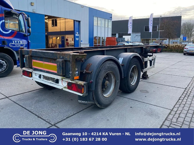 Renders Euro 700 / Container Chassis / 20 FT - Containertransporter/ Wissellaadbak oplegger: afbeelding 1 Renders Euro 700 / Container Chassis / 20 FT - Containertransporter/ Wissellaadbak oplegger: afbeelding 1