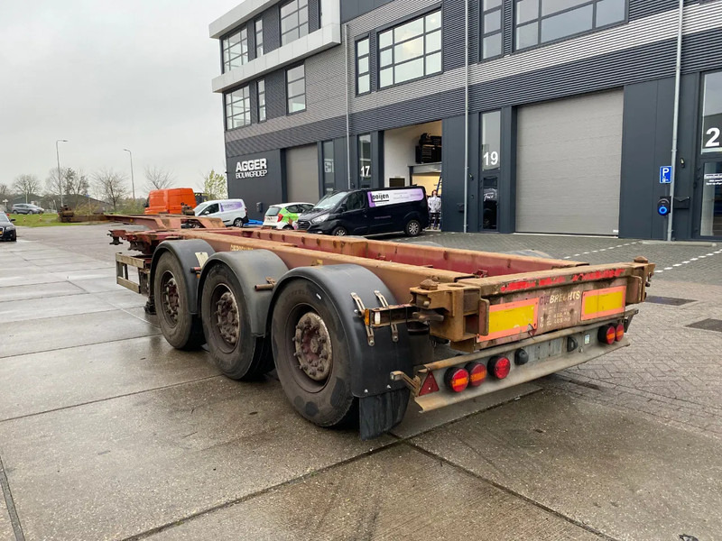 Renders Euro 800 / 2x Extendable / 1x Lift Axle / Disc Brakes - Containertransporter/ Wissellaadbak oplegger: afbeelding 3 Renders Euro 800 / 2x Extendable / 1x Lift Axle / Disc Brakes - Containertransporter/ Wissellaadbak oplegger: afbeelding 3