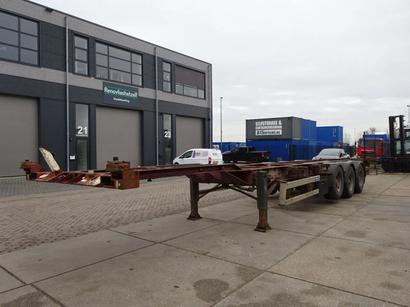 Renders ROC 12.27 Container Chassis / SAF + DRUM / Lift Axle - Containertransporter/ Wissellaadbak oplegger: afbeelding 4 Renders ROC 12.27 Container Chassis / SAF + DRUM / Lift Axle - Containertransporter/ Wissellaadbak oplegger: afbeelding 4