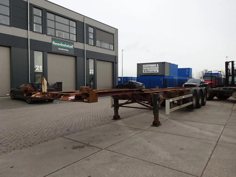 Renders Renders Container Chassis / SAF + DRUM - Containertransporter/ Wissellaadbak oplegger: afbeelding 4 Renders Renders Container Chassis / SAF + DRUM - Containertransporter/ Wissellaadbak oplegger: afbeelding 4