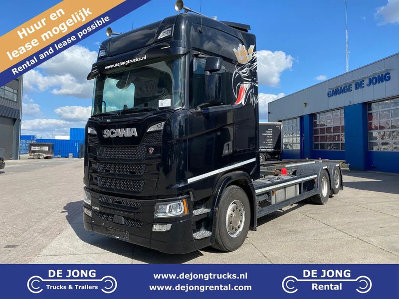 Scania S500 NGS BDF / Retarder / 6x2 / 2x Tank - Containertransporter/ Wissellaadbak vrachtwagen: afbeelding 1 Scania S500 NGS BDF / Retarder / 6x2 / 2x Tank - Containertransporter/ Wissellaadbak vrachtwagen: afbeelding 1