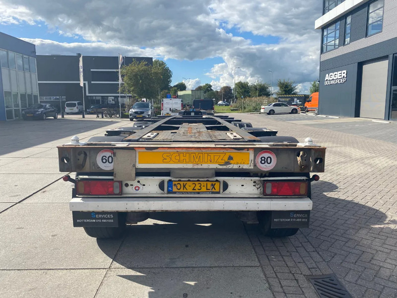 Schmitz Cargobull SCF 24 Chassis / SAF + Disc / 2x Extendable / Lift Axle - Containertransporter/ Wissellaadbak oplegger: afbeelding 2 Schmitz Cargobull SCF 24 Chassis / SAF + Disc / 2x Extendable / Lift Axle - Containertransporter/ Wissellaadbak oplegger: afbeelding 2