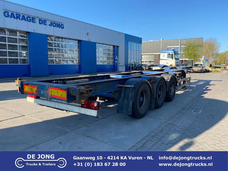 TURBO'S HOET 40 FT / BPW + Disc / 1x Lift Axle / 4690 KG! - Containertransporter/ Wissellaadbak oplegger: afbeelding 1 TURBO'S HOET 40 FT / BPW + Disc / 1x Lift Axle / 4690 KG! - Containertransporter/ Wissellaadbak oplegger: afbeelding 1