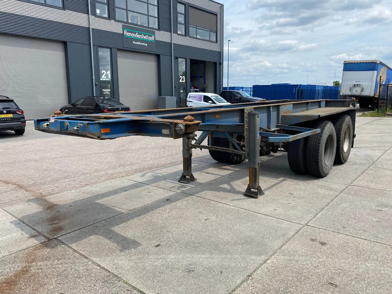 Van Hool 20FT Chassis / Steel Suspension / Double Air - Containertransporter/ Wissellaadbak oplegger: afbeelding 4 Van Hool 20FT Chassis / Steel Suspension / Double Air - Containertransporter/ Wissellaadbak oplegger: afbeelding 4