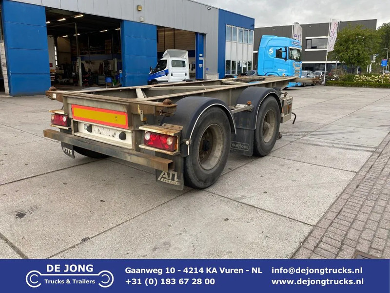Van Hool Container Chassis / 20 FT / BPW - Containertransporter/ Wissellaadbak oplegger: afbeelding 1 Van Hool Container Chassis / 20 FT / BPW - Containertransporter/ Wissellaadbak oplegger: afbeelding 1