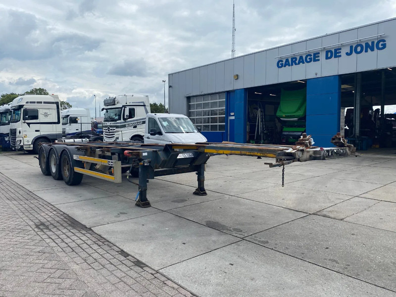 Containertransporter/ Wissellaadbak oplegger Van Hool Container Chassis / 40-45 FT / BPW: afbeelding 6 Containertransporter/ Wissellaadbak oplegger Van Hool Container Chassis / 40-45 FT / BPW: afbeelding 6