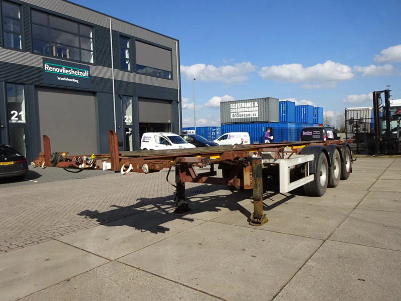 Van Hool Tank Chassis 20 + 30 FT / ADR / BPW + Drum - Containertransporter/ Wissellaadbak oplegger: afbeelding 4 Van Hool Tank Chassis 20 + 30 FT / ADR / BPW + Drum - Containertransporter/ Wissellaadbak oplegger: afbeelding 4