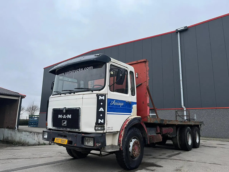 MAN 26.321 Manual + FULL STEEL 6x4) - Vrachtwagen met open laadbak: afbeelding 1 MAN 26.321 Manual + FULL STEEL 6x4) - Vrachtwagen met open laadbak: afbeelding 1