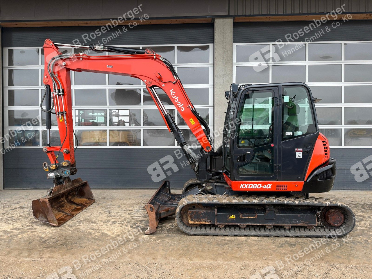 Kubota KX080-4 Minibagger / BJ2019 / nur 2545h /Klima - Minigraafmachine: afbeelding 2 Kubota KX080-4 Minibagger / BJ2019 / nur 2545h /Klima - Minigraafmachine: afbeelding 2