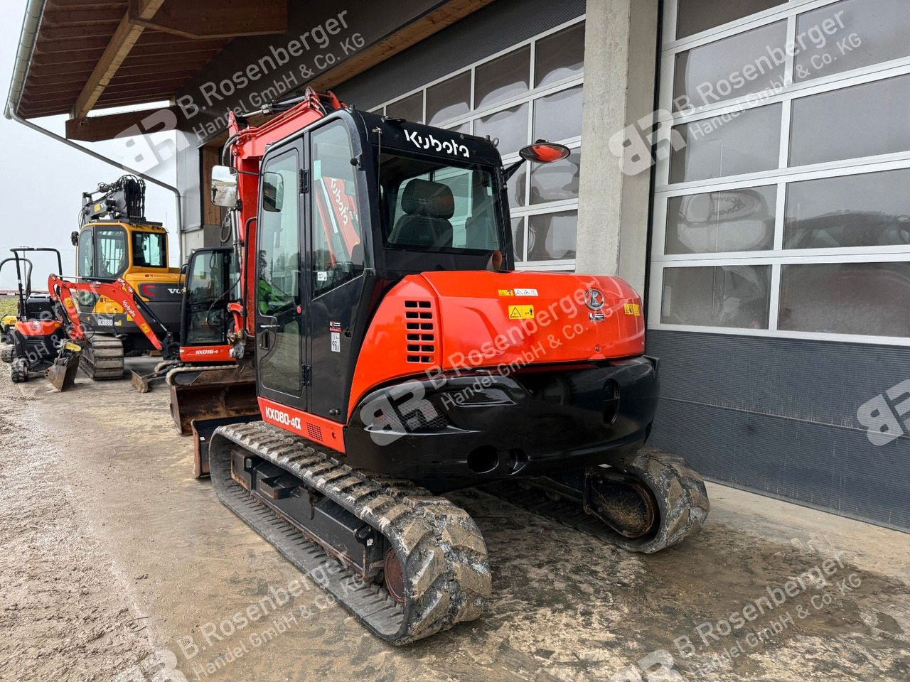 Kubota KX080-4 Minibagger / BJ2019 / nur 2545h /Klima - Minigraafmachine: afbeelding 3 Kubota KX080-4 Minibagger / BJ2019 / nur 2545h /Klima - Minigraafmachine: afbeelding 3