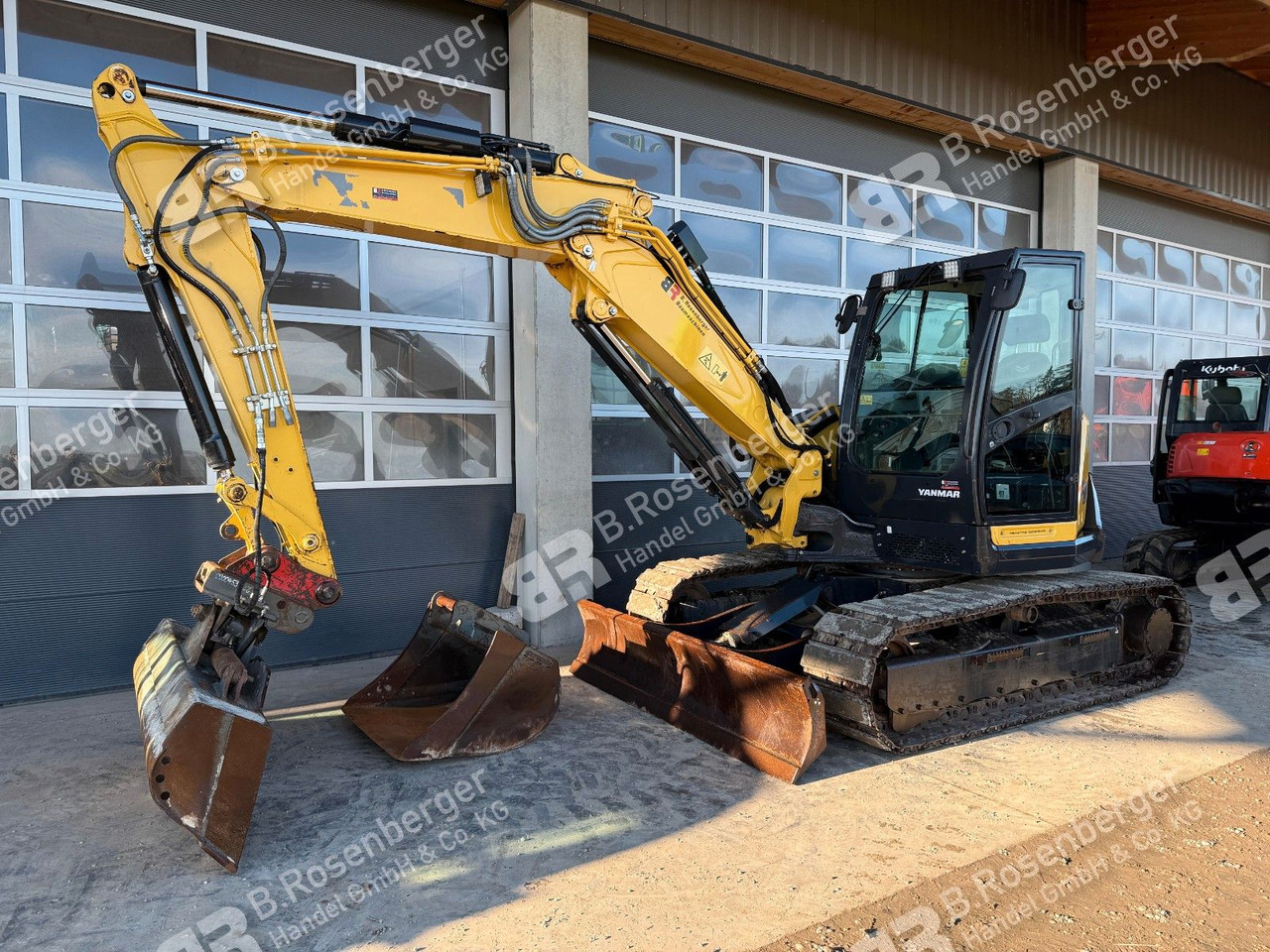 Yanmar SV100-2A-2PB Minibagger / nur 2694h / BJ2017 - Minigraafmachine: afbeelding 1 Yanmar SV100-2A-2PB Minibagger / nur 2694h / BJ2017 - Minigraafmachine: afbeelding 1