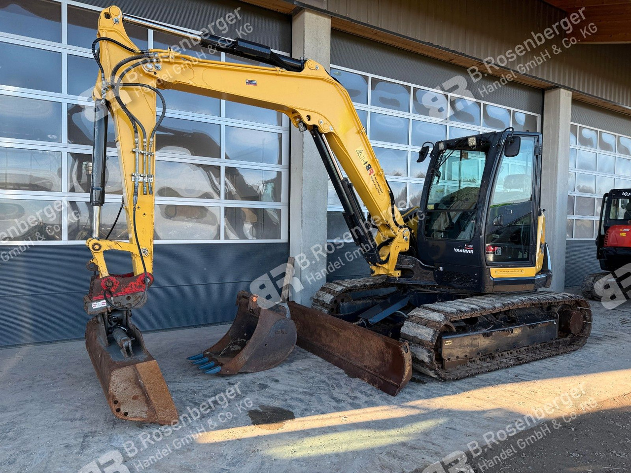 Yanmar SV100-2CR Minibagger / nur 2939h / BJ2019 / TOP - Minigraafmachine: afbeelding 1 Yanmar SV100-2CR Minibagger / nur 2939h / BJ2019 / TOP - Minigraafmachine: afbeelding 1