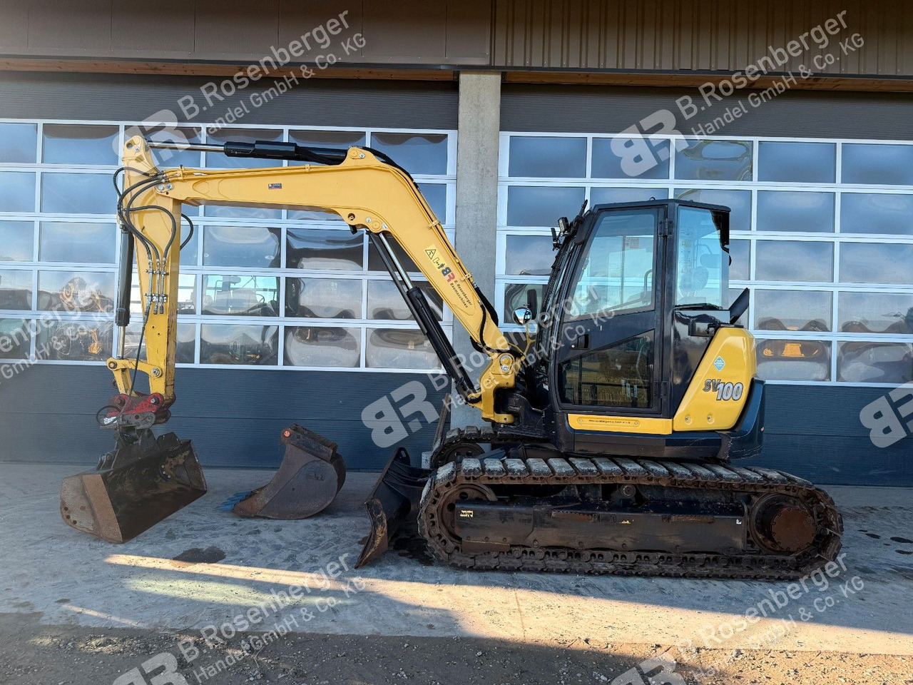 Yanmar SV100-2CR Minibagger / nur 2939h / BJ2019 / TOP - Minigraafmachine: afbeelding 2 Yanmar SV100-2CR Minibagger / nur 2939h / BJ2019 / TOP - Minigraafmachine: afbeelding 2