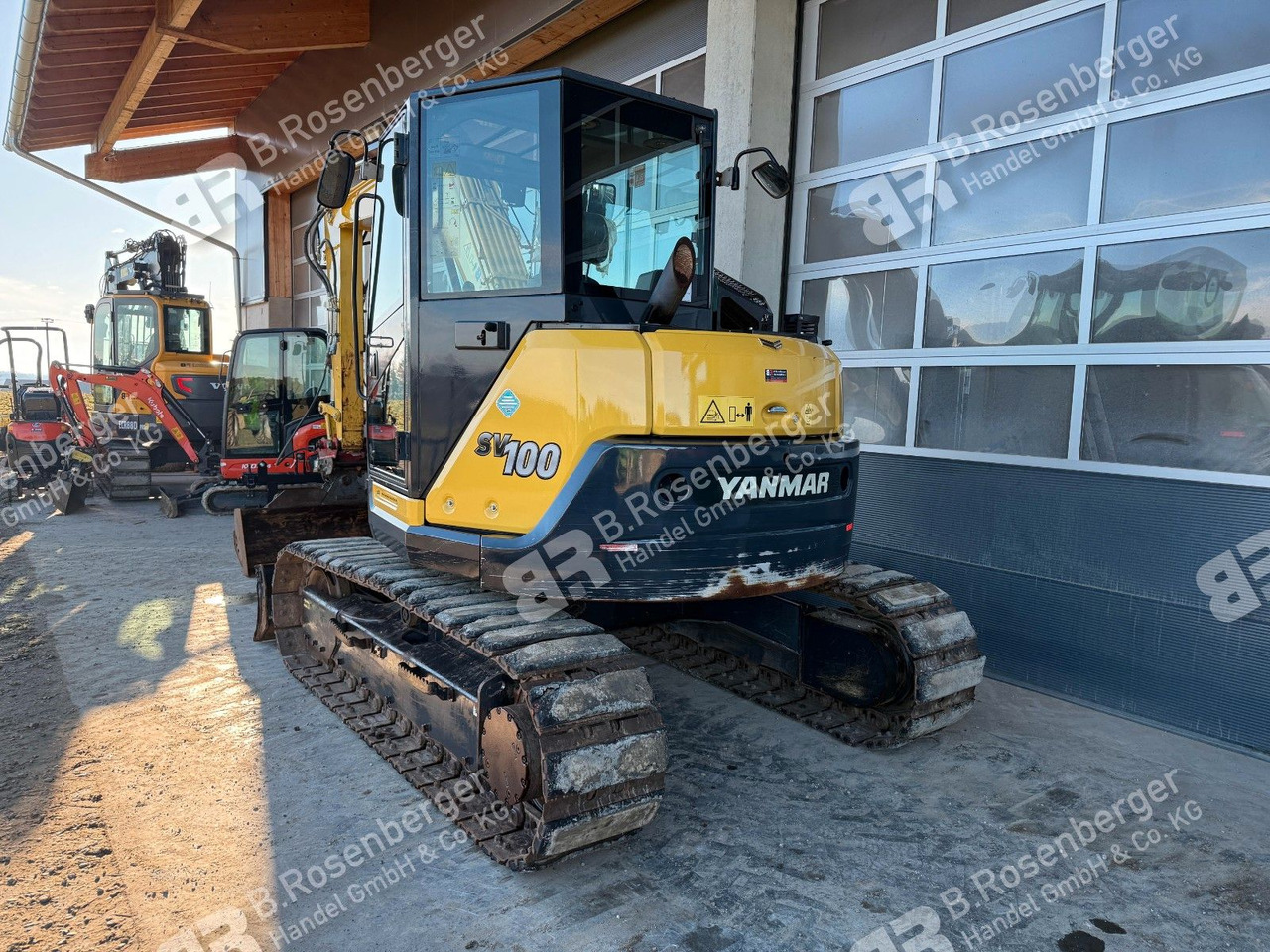 Yanmar SV100-2CR Minibagger / nur 2939h / BJ2019 / TOP - Minigraafmachine: afbeelding 3 Yanmar SV100-2CR Minibagger / nur 2939h / BJ2019 / TOP - Minigraafmachine: afbeelding 3