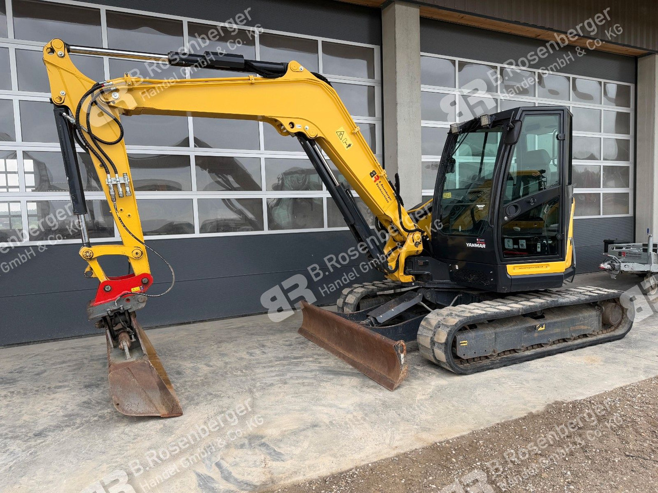 Yanmar Vio 80 Minibagger / nur 2065h / BJ2017 / TOP - Minigraafmachine: afbeelding 1 Yanmar Vio 80 Minibagger / nur 2065h / BJ2017 / TOP - Minigraafmachine: afbeelding 1