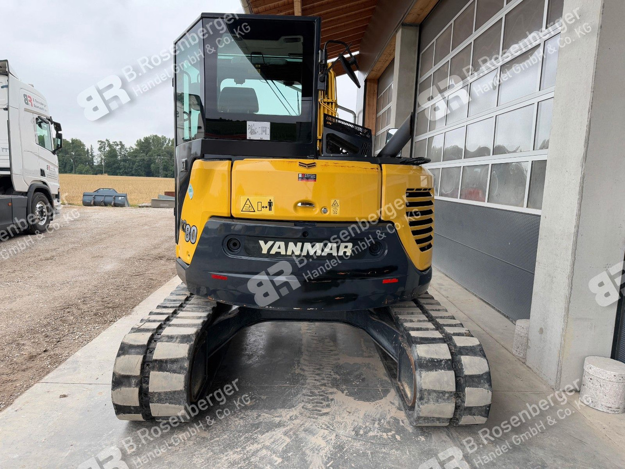 Yanmar Vio 80 Minibagger / nur 2065h / BJ2017 / TOP - Minigraafmachine: afbeelding 4 Yanmar Vio 80 Minibagger / nur 2065h / BJ2017 / TOP - Minigraafmachine: afbeelding 4