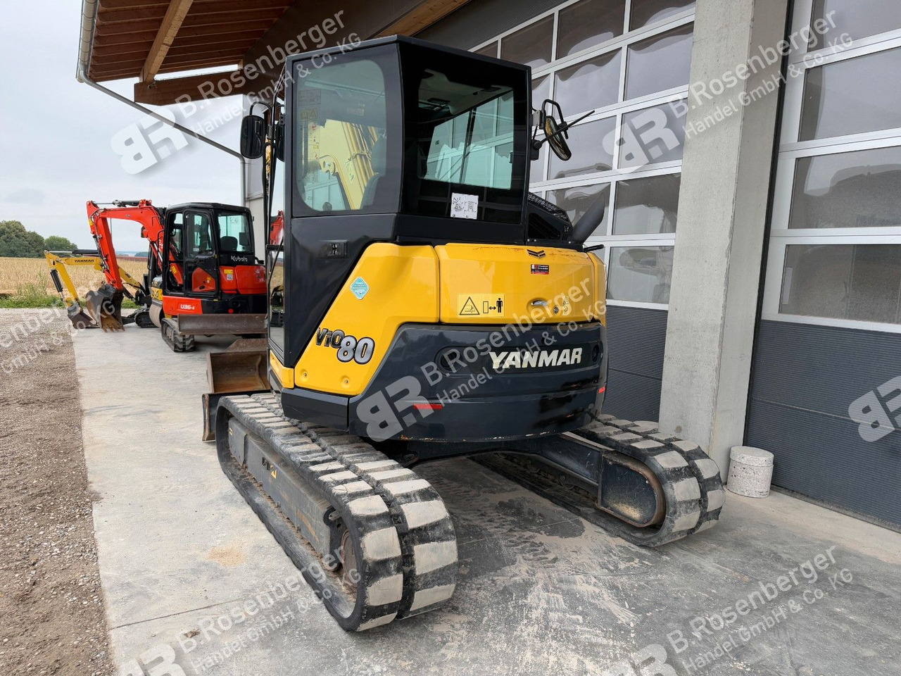 Yanmar Vio 80 Minibagger / nur 2065h / BJ2017 / TOP - Minigraafmachine: afbeelding 3 Yanmar Vio 80 Minibagger / nur 2065h / BJ2017 / TOP - Minigraafmachine: afbeelding 3