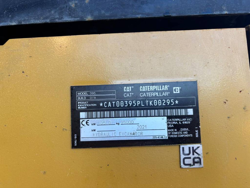 Cat 395 - Rupsgraafmachine: afbeelding 5 Cat 395 - Rupsgraafmachine: afbeelding 5