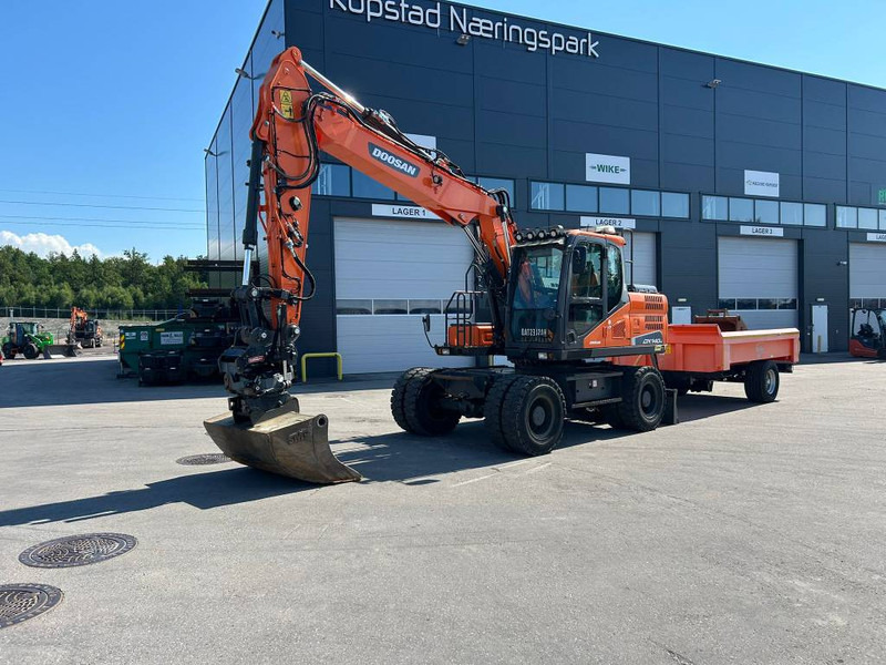Doosan DX 140 W-5 !!SOLD!! - Mobiele graafmachine: afbeelding 2 Doosan DX 140 W-5 !!SOLD!! - Mobiele graafmachine: afbeelding 2