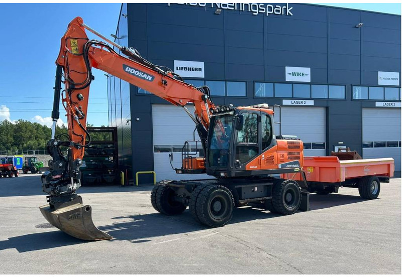 Doosan DX 140 W-5 !!SOLD!! - Mobiele graafmachine: afbeelding 1 Doosan DX 140 W-5 !!SOLD!! - Mobiele graafmachine: afbeelding 1