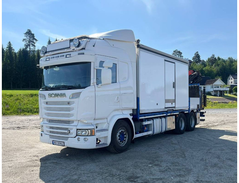 Scania !!SOLD!! R 520 Service Truck - Kraanwagen: afbeelding 1 Scania !!SOLD!! R 520 Service Truck - Kraanwagen: afbeelding 1