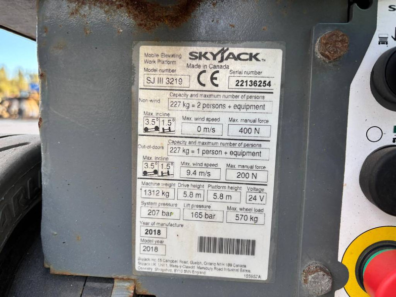 Skyjack SJ III 3219 - Schaarlift: afbeelding 5 Skyjack SJ III 3219 - Schaarlift: afbeelding 5