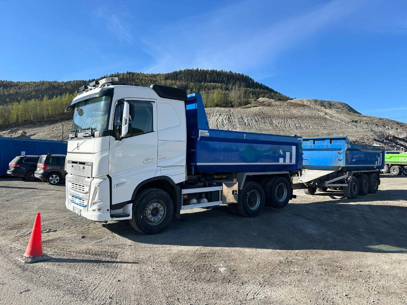 Volvo FH 540 6x4 + Maur trippelkjerre - Kipper vrachtwagen: afbeelding 1 Volvo FH 540 6x4 + Maur trippelkjerre - Kipper vrachtwagen: afbeelding 1