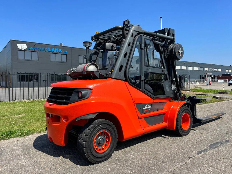 LPG heftruck Linde H80T-03/900 HOURS 1517: afbeelding 6