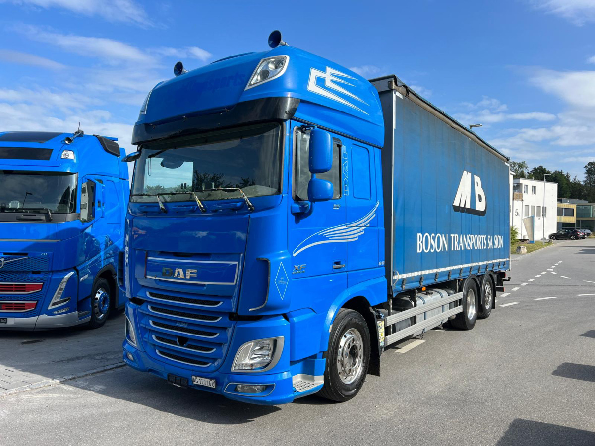 DAF XF510 6x2 - Schuifzeilen vrachtwagen: afbeelding 1 DAF XF510 6x2 - Schuifzeilen vrachtwagen: afbeelding 1