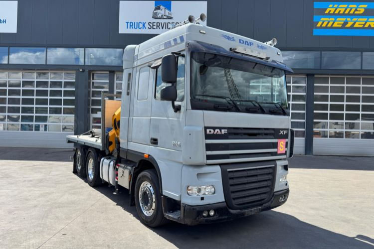 DAF XF510 Effer 255-5 6x2 SZM/Pritsche - Kraanwagen: afbeelding 4 DAF XF510 Effer 255-5 6x2 SZM/Pritsche - Kraanwagen: afbeelding 4