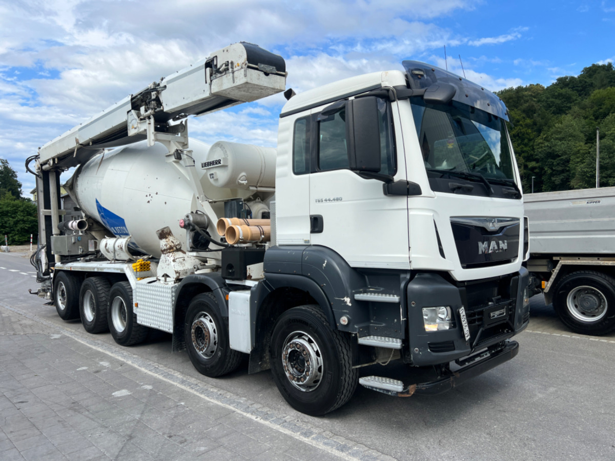 MAN TGS 35.480 10x4 10m3 Förderband 17M Liebherr - Betonmixer: afbeelding 3 MAN TGS 35.480 10x4 10m3 Förderband 17M Liebherr - Betonmixer: afbeelding 3
