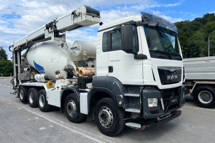 MAN TGS 35.480 10x4 10m3 Förderband 17M... - Betonmixer: afbeelding 3 MAN TGS 35.480 10x4 10m3 Förderband 17M... - Betonmixer: afbeelding 3